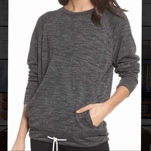 Zella Draw Em In Pullover Crewneck Sweatshirt, Size 2X